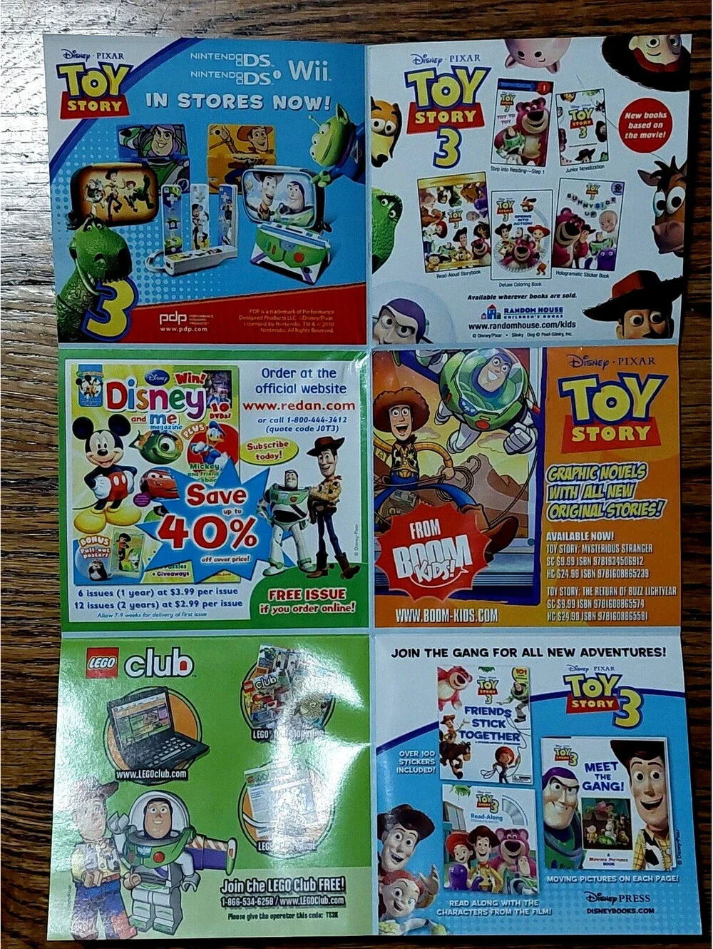 TOY STORY 3 Nintendo DS 2009 from Disney Interactive Studios 100% Complete!